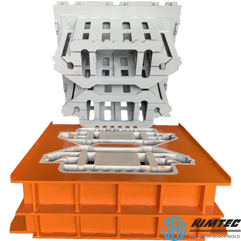  Slope protection brick mould